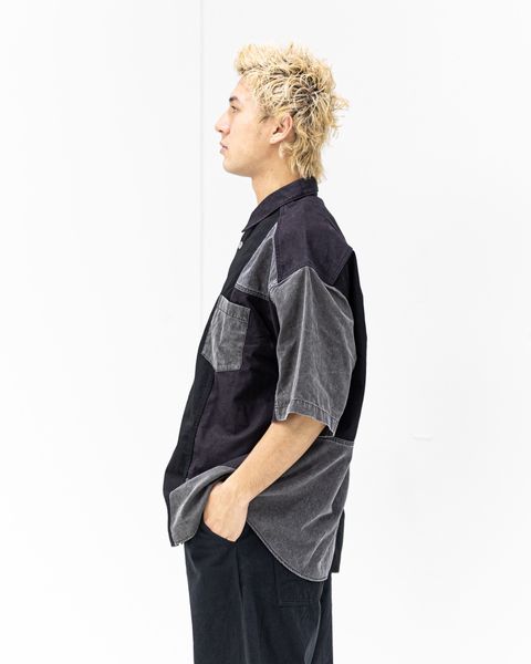 COMME des GARCONS HOMME 綿オックス×多素材MIXシャツ 4月3日(金)新作発売！
