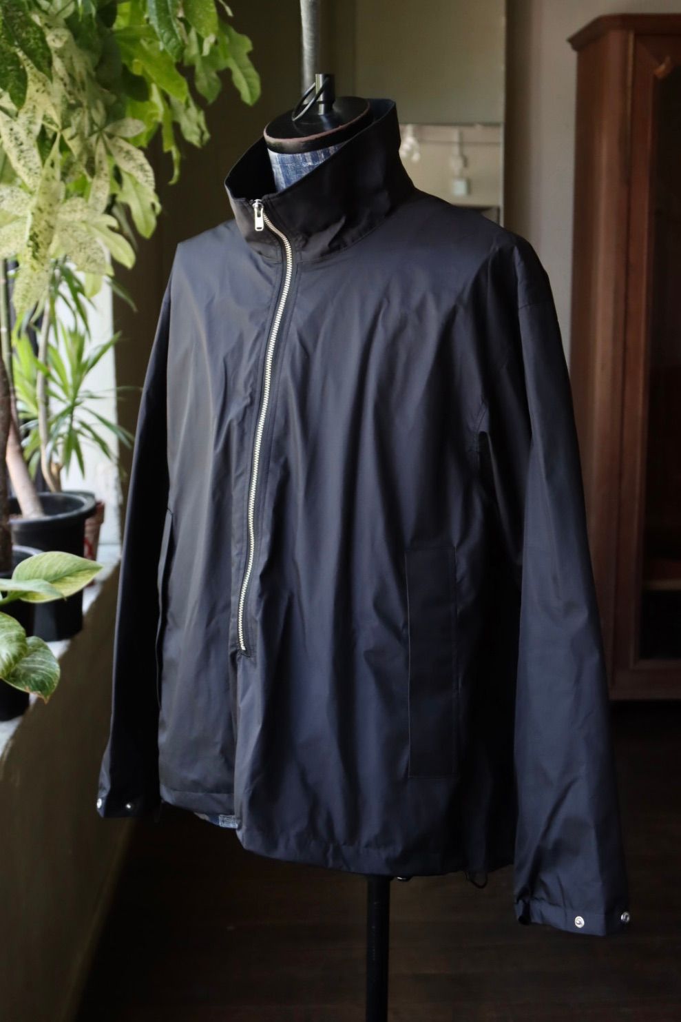CHASSE チェイスQUARTER ZIP-3LW(CH-25FW-BL1)Black