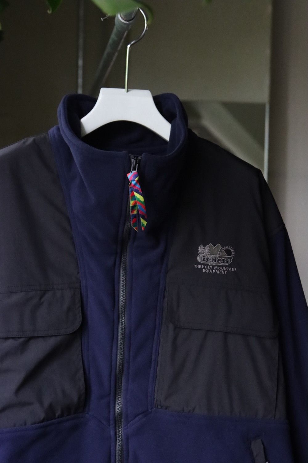イズネス22AW THM FLEECE JACKET (1004AWCS01)NAVY
