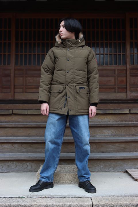 CANADA GOOSE EMORY PARKA FUSION FIT"KHAKI"style.2021.10.17.