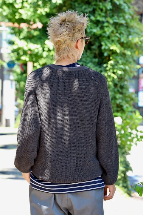 Graphpaper Coiled Wool Nylon Cardigan PICK UP STYLE !