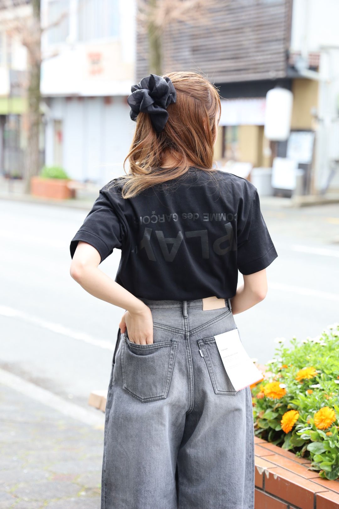 プレイコムデギャルソン 新作PLAYロゴTシャツ style.2026.3.10