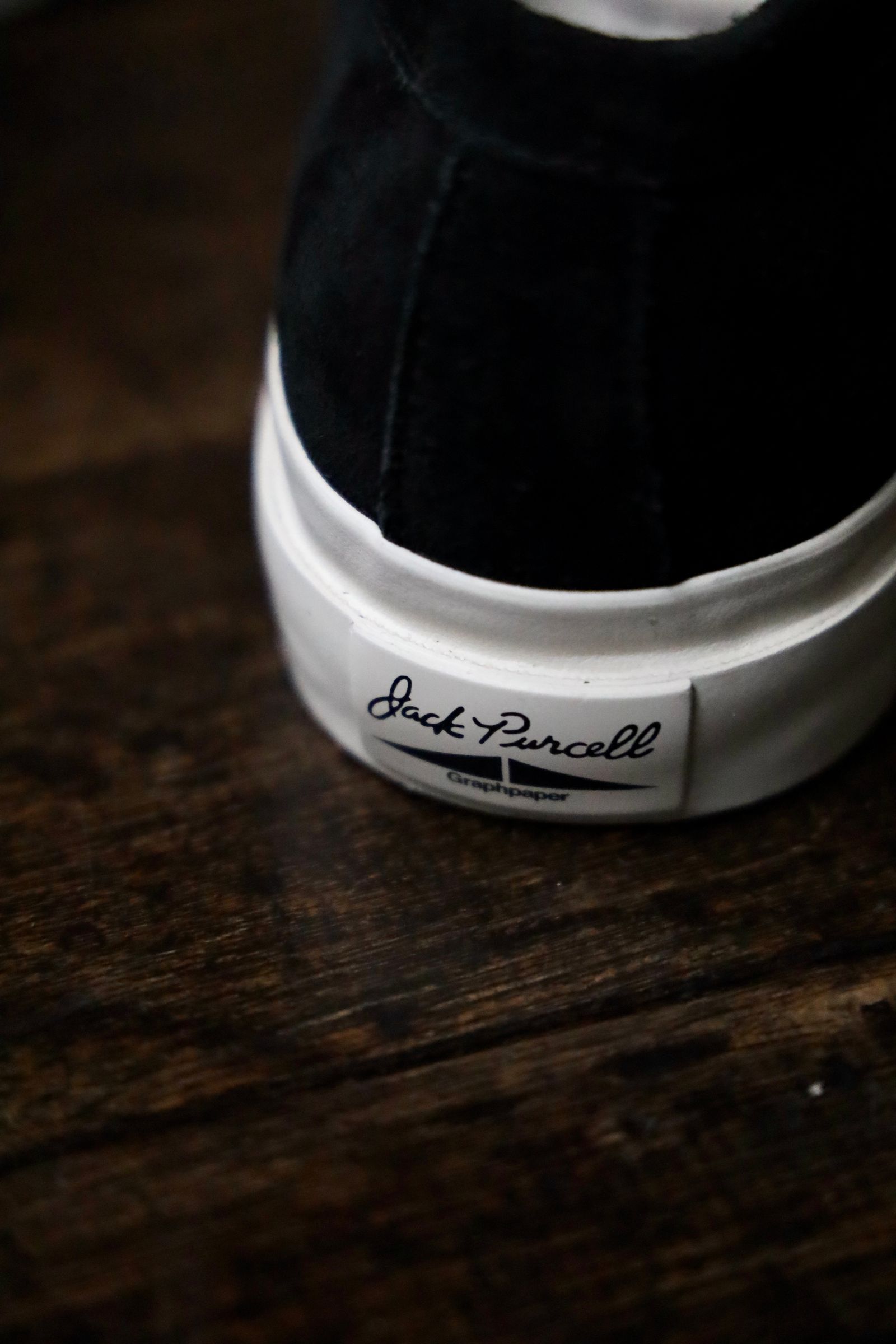 グラフペーパー Jack Purcell for Graphpaper Suede Loafer(GU251-90336)BLACK☆3月29日(土)発売！