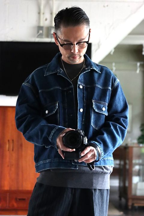 A.PRESSE アプレッセ22FW 2nd Type Denim Jacket スタイル1.2022.8.11.