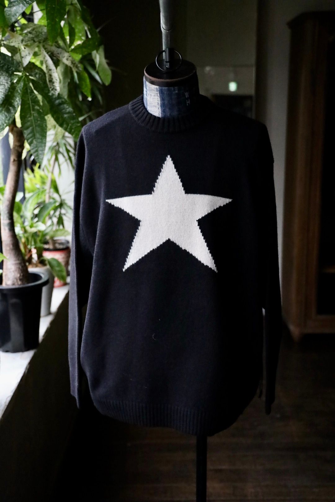 イズネス 25AW DORONP VENTILATION KNIT (25AW_23_1007AWKNIT01)BLACK☆新作発売！