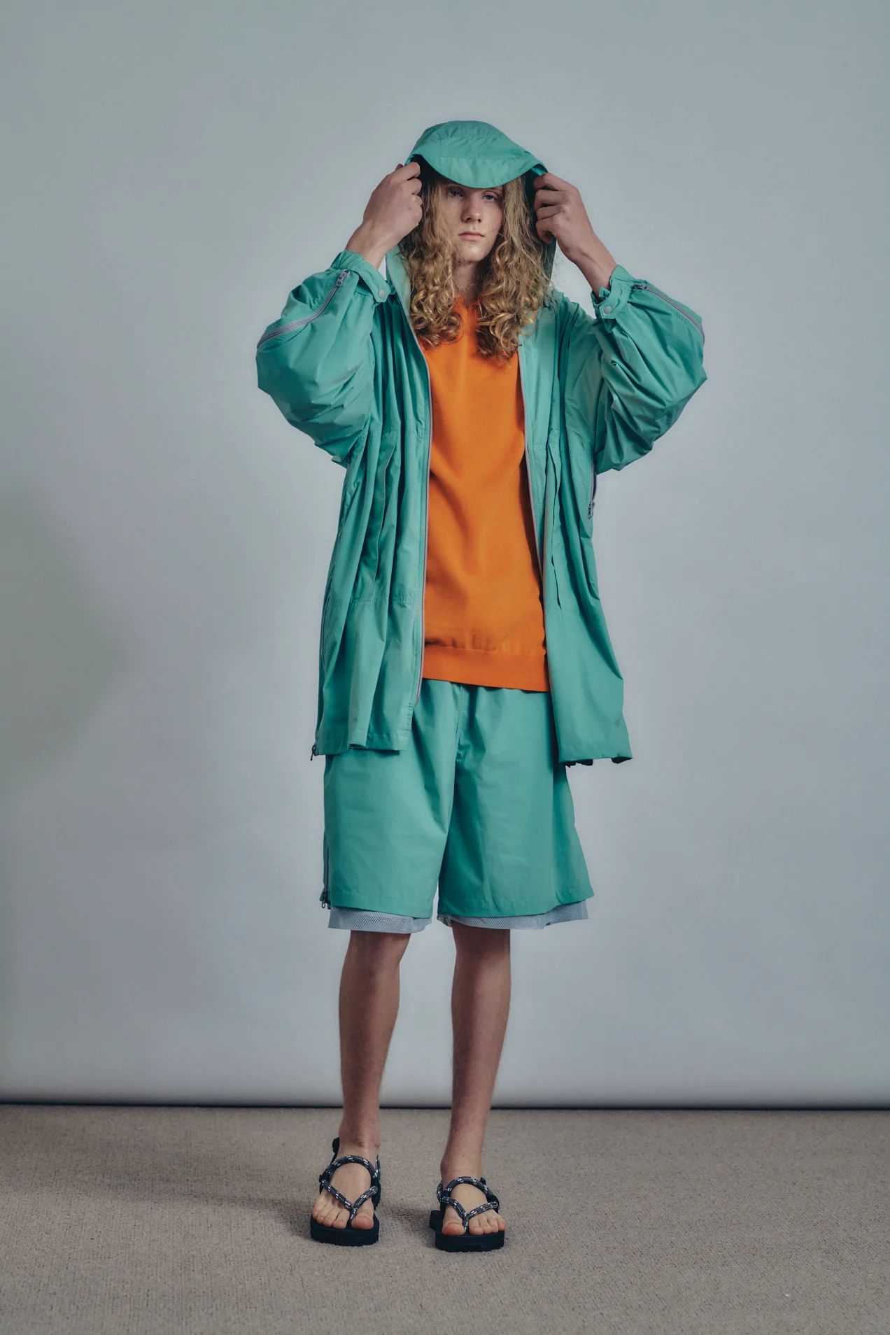 イズネス 26SS Technical Ventilation Shorts(26SS_32_1006SSSHORTS01)MINT☆新作発売！