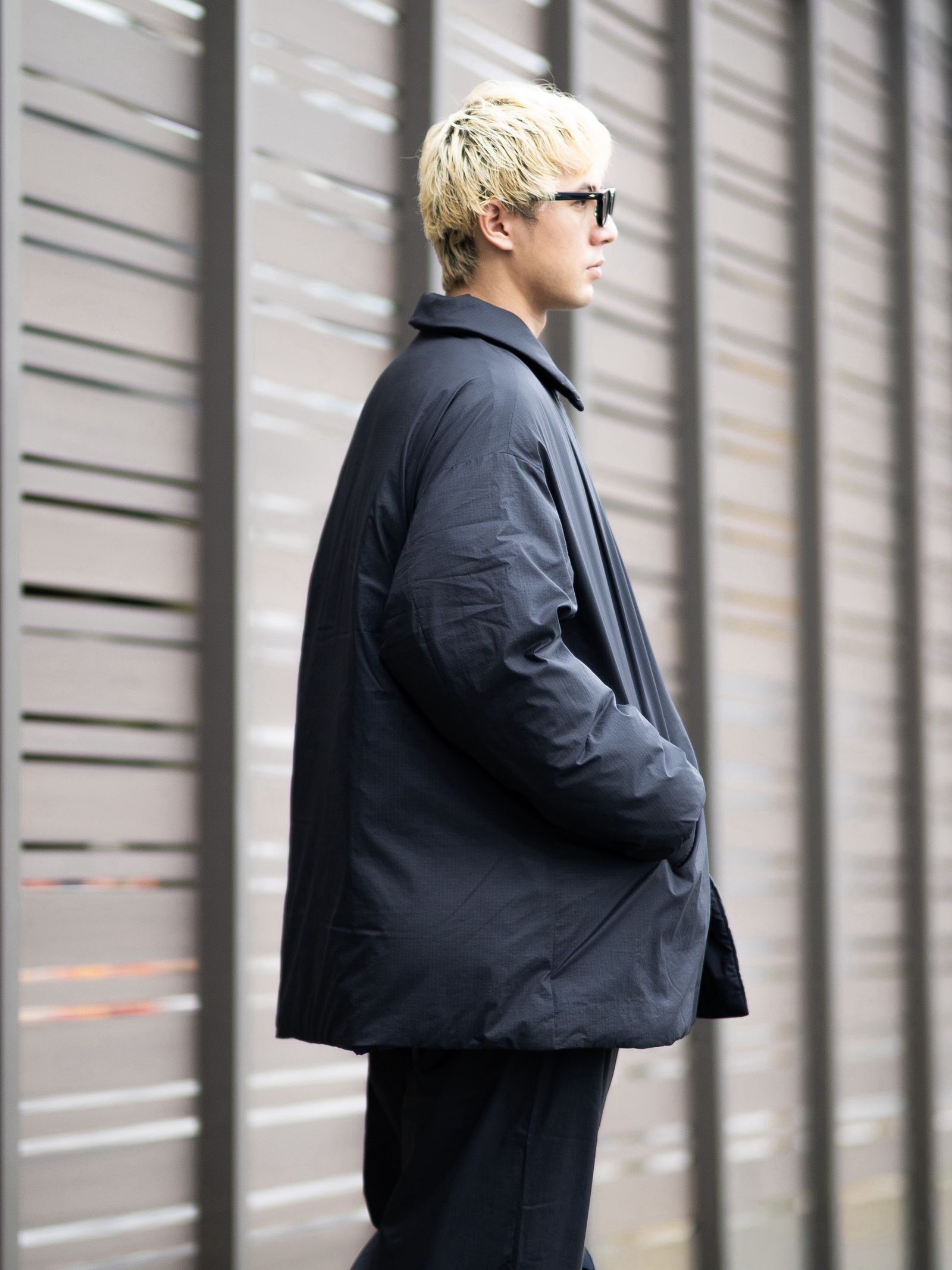 グラフペーパー PERTEX® QUANTUM AIR Bal Collar Down Coat(GM263-10280)BLACK☆9月26日(土)発売！
