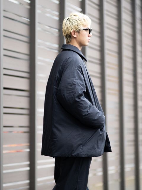 Graphpaper PERTEX® QUANTUM AIR Bal Collar Down Coat (BLACK)9月26日(土)新作発売！