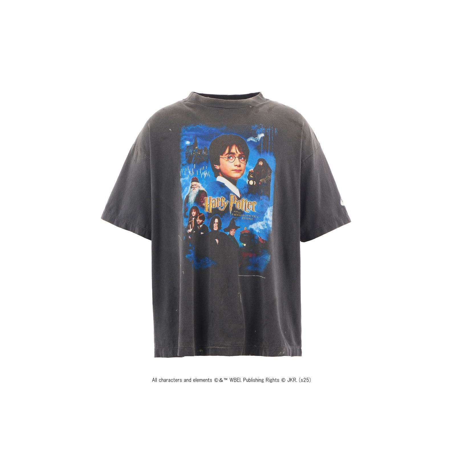 セントマイケル Tシャツ ハリーポッター PHILSPHR'S STONE HP_SS TEE(SM-HR1-0000-C45)BLACK