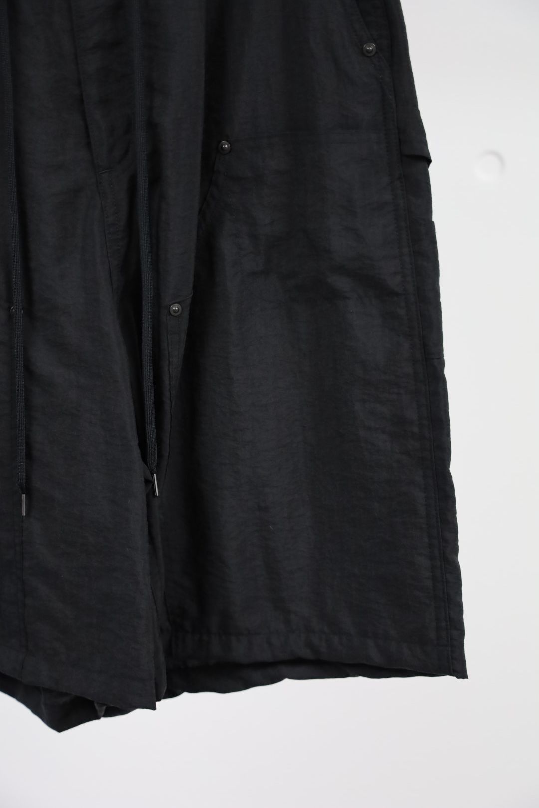 プロダクトトゥエルブ 26SS Silk Nylon Short Work Pants(26SS-PPT11)BLACK☆新作発売！
