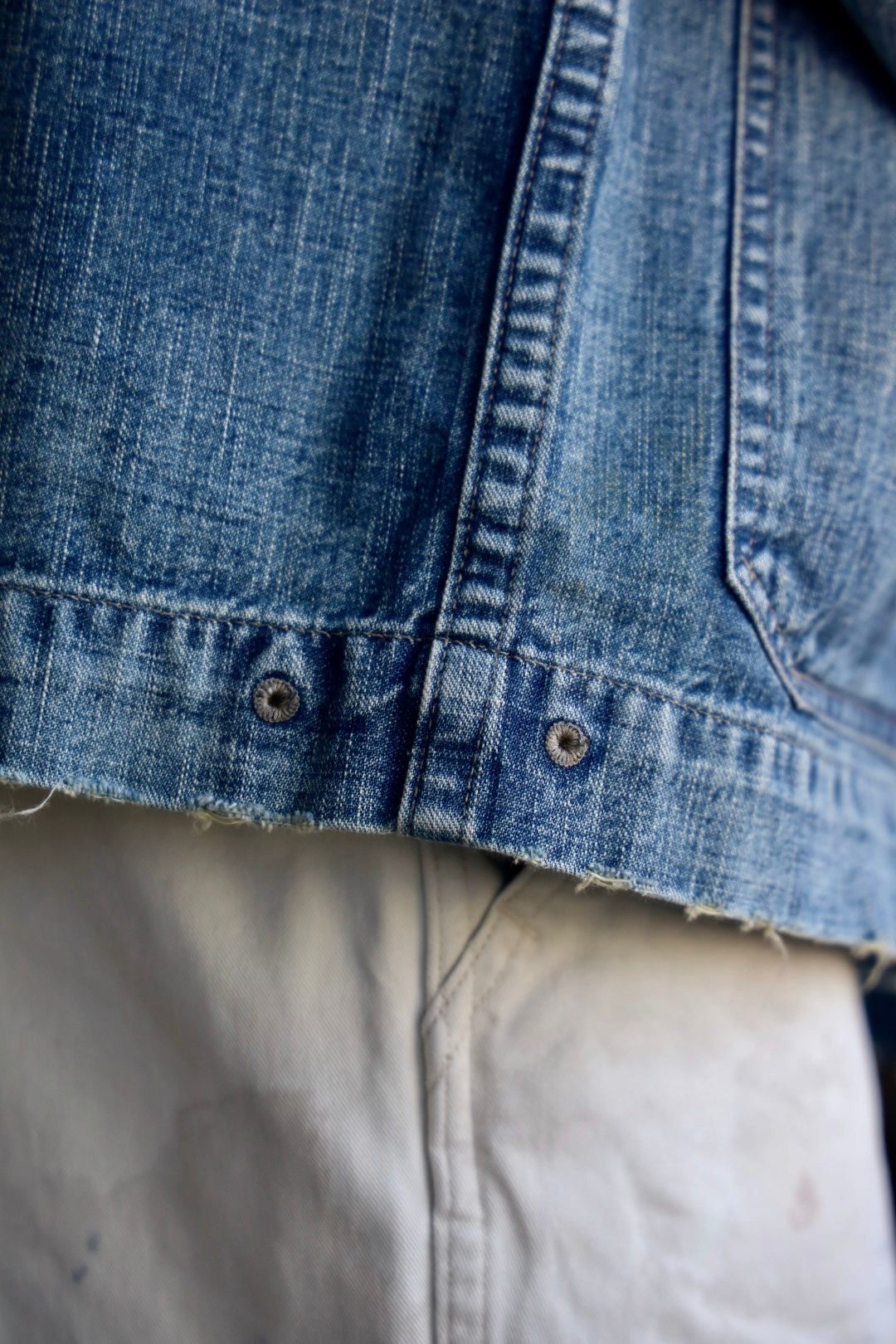 BOW WOW バウワウ カバーオールUSN M43 DUNGAREE JUMPER(BW251-U4DJS)INDIGO AGING