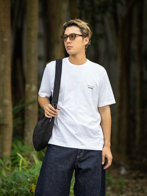 コムデギャルソンオム ロゴTシャツ(T101-051)WHITE☆8月7日(金)発売！