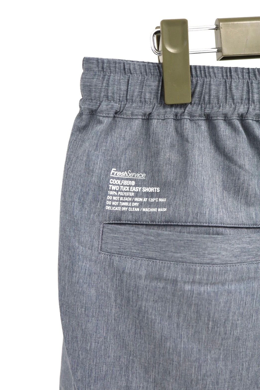 フレッシュサービスCOOLFIBER TWO TUCK EASY SHORTS (FSC261-40258)H.GRAY☆4月11日(土)発売！