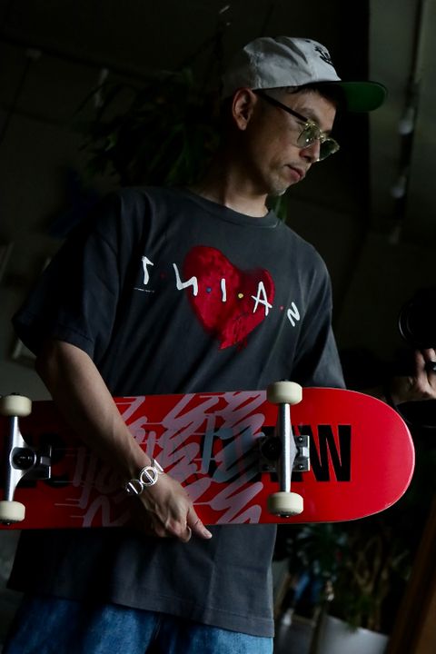 セントマイケル 22AW HEART SS TEEスタイル