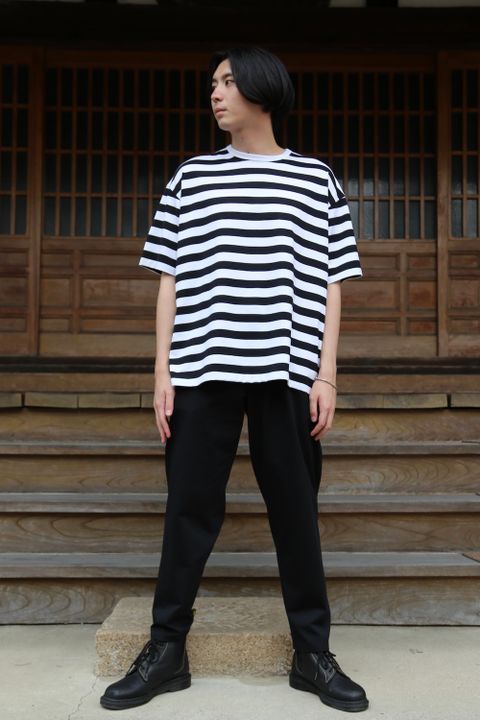 Graphpaper Compact Ponte Chef Pants(GM213-40042B) style.2021.7.18.
