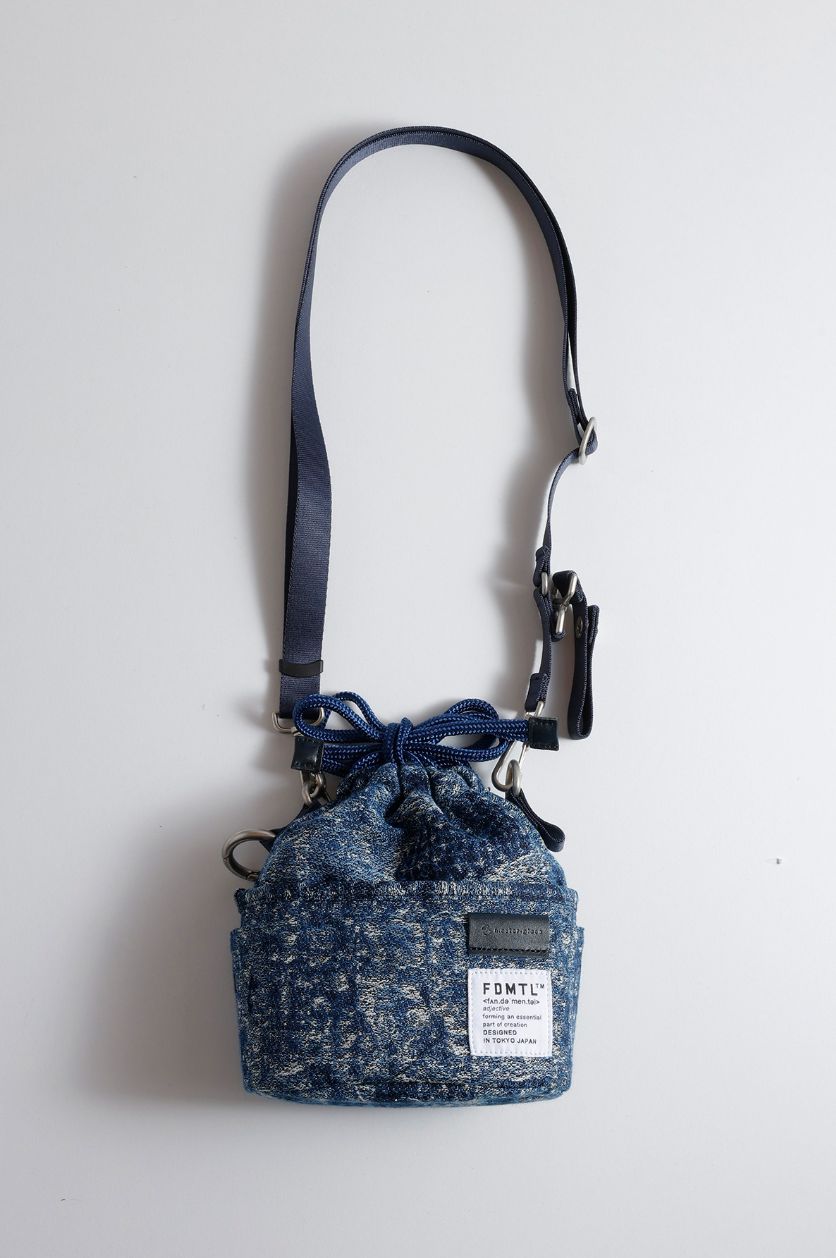 ファンダメンタル バック<master-piece> DRAWSTRING BAG (FA25/SPMP12)INDIGO