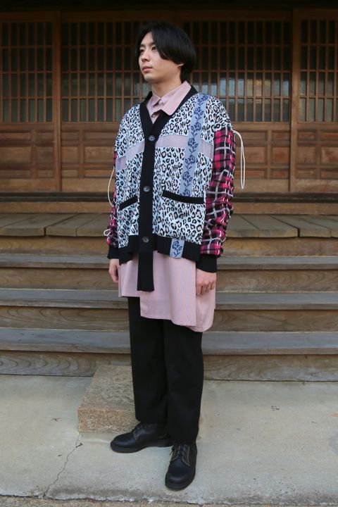 KIDILL×rurumu Drawcord Knit Cardigan style.2021.1.17