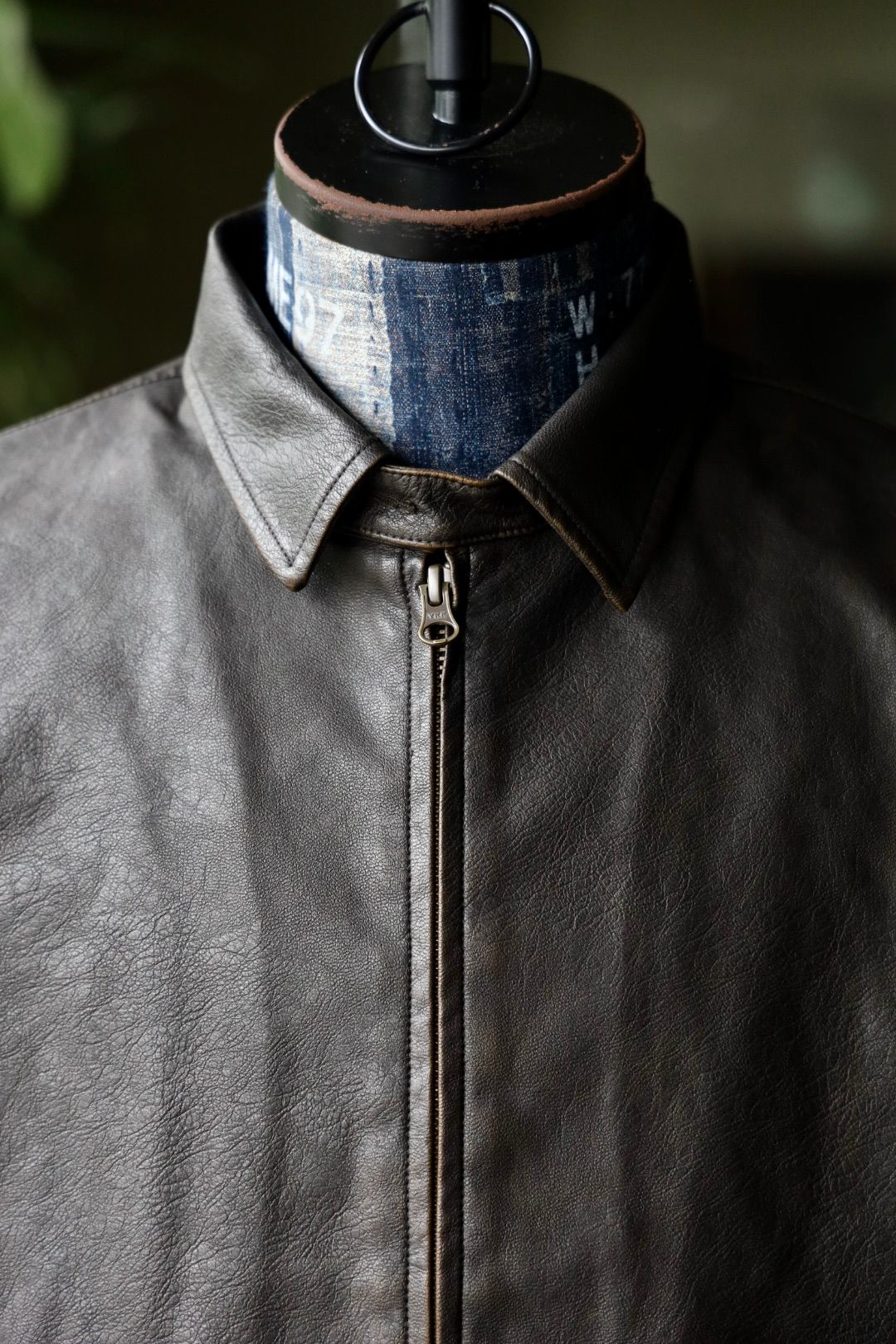 セダンオールパーパス FW25 Synthetic Leather Jacket(SD25F-JK03)Vintage Black