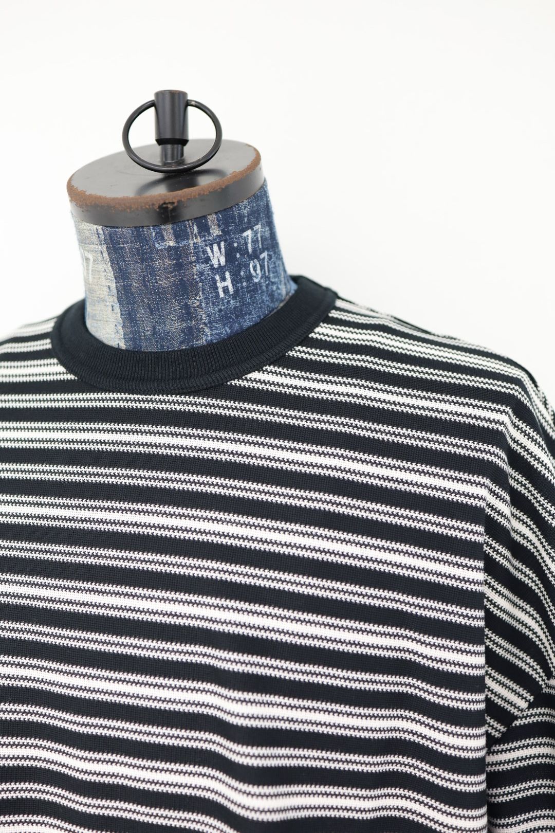 コムデギャルソンオム26SS ラッセルボーダーTシャツ(HQ-T018-051)BLACK×WHITE☆5月1日(金)発売！