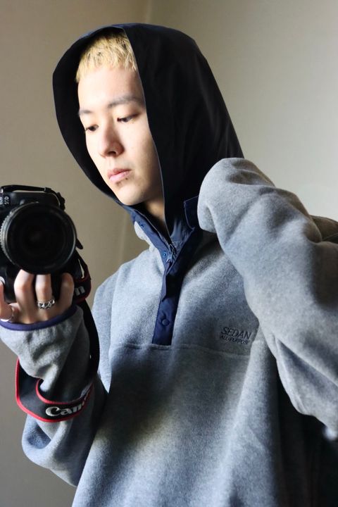 SEDAN ALL-PURPOSE セダンオールパーパス FW23 Fleece Snap Pulloverスタイル