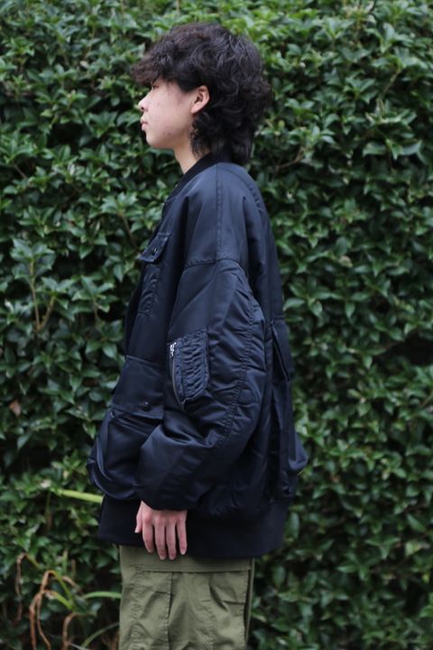 FreshService FIVE POCKET BOMBER JACKET w/INSULATION(FSW-21-CT_85) style. 2021.08.23.