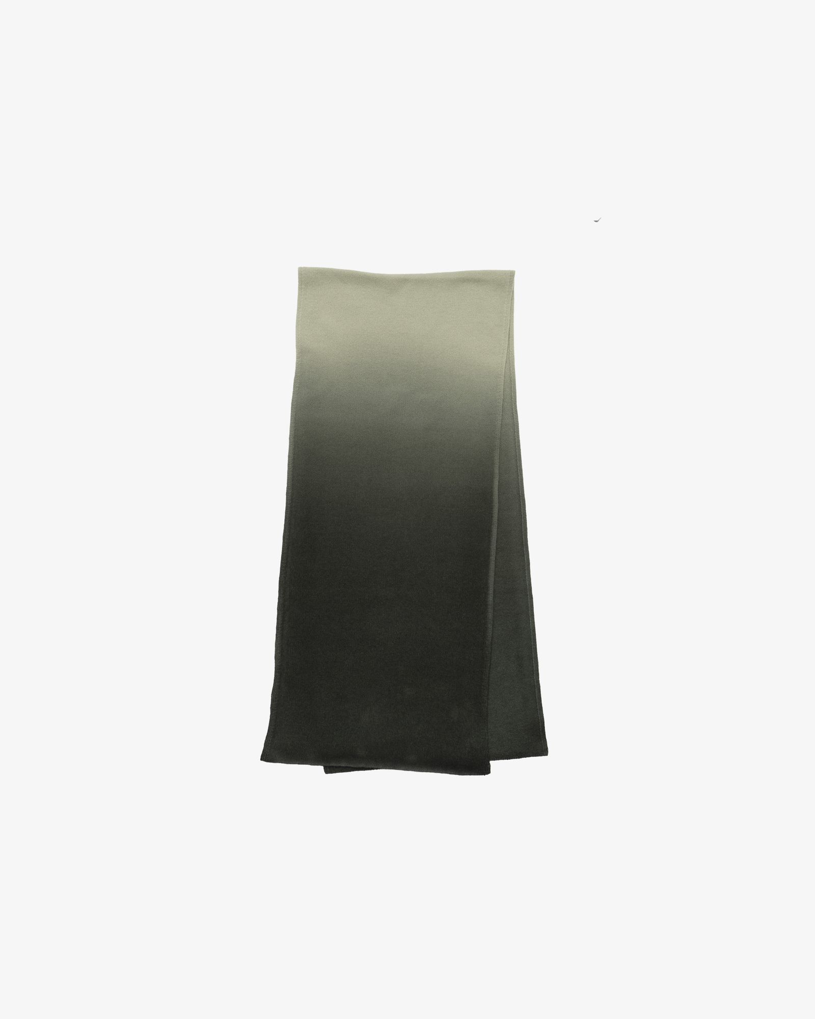 グラフペーパー 25AW Gradient Dyed Wool Knit Scarf(GU253-90494)GREEN☆9月27日(土)発売！