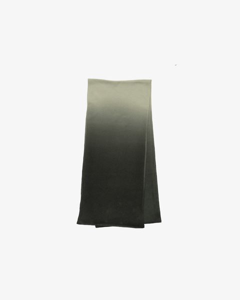 グラフペーパー 25AW Gradient Dyed Wool Knit Scarf(GU253-90494)GREEN☆9月27日(土)発売！