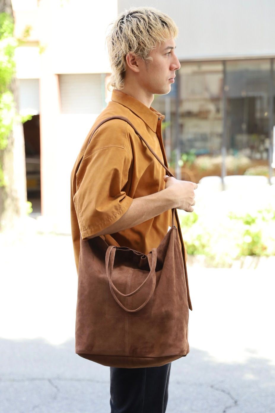 Morphee / モルフェトートバッグ 3WAY LARGE TOTE OIL SUEDE(L-OCB)COFFEE BROWN☆新作発売！