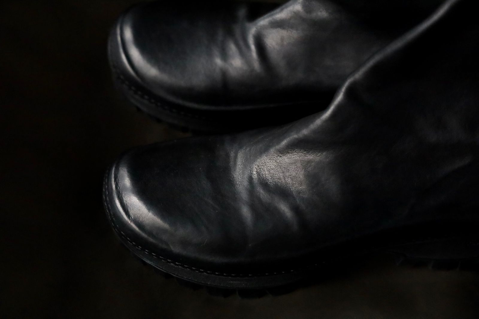 Yohji Yamamoto 25AW GUIDI バックジップブーツ(HL-E26-772)BLACK☆新作発売！