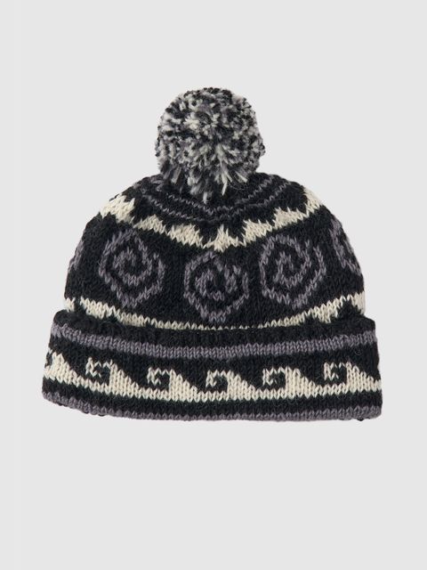 セダンオールパーパス FW24 Vortex Hand Knit Beanie(SD24F-CP06)BLACK☆11月9日(土)新作発売！