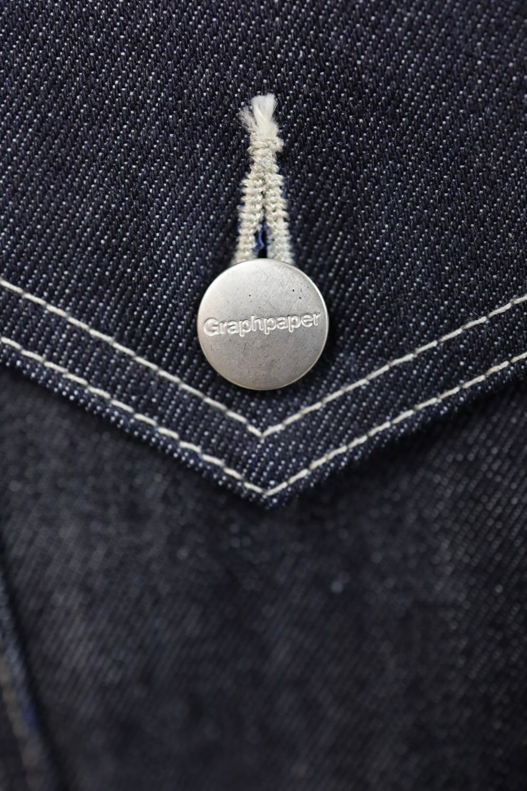 グラフペーパー Selvage Denim Trucker Jacket(GU261-20055RB)INDIGO_RIGID★1月24日(土)発売！
