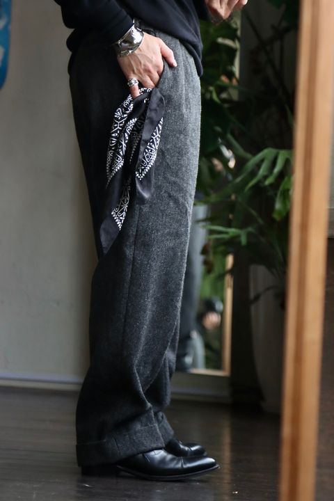 A.PRESSE 23SS Cashmere High Gauge Crew Neck Sweaterスタイル2023.1.18.