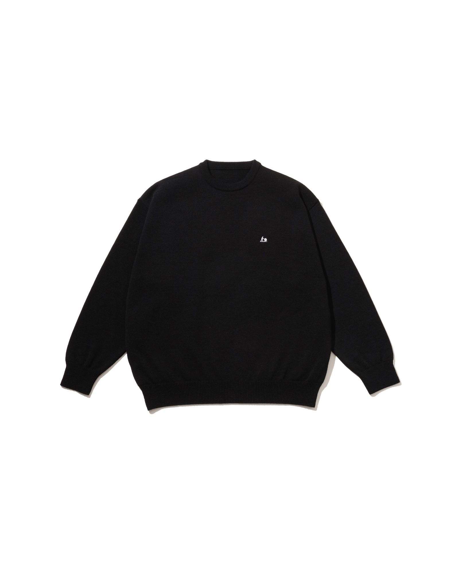 フレッシュサービス 26AW THERMAL JERSEY CREW NECK KNIT(FSC263-80007)BLACK☆10月17日(土)新作発売！
