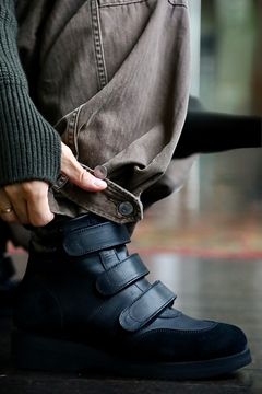 FOOTWORKS German Military Pilot Trainer Shoesスタイル