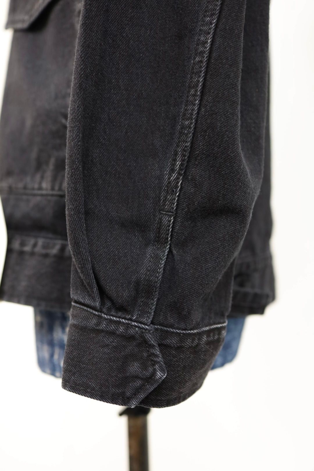 グラフペーパー Selvage Denim Zip Jacket(GU261-20056DB) BLACK_DARK FADE★1月24日(土)発売！