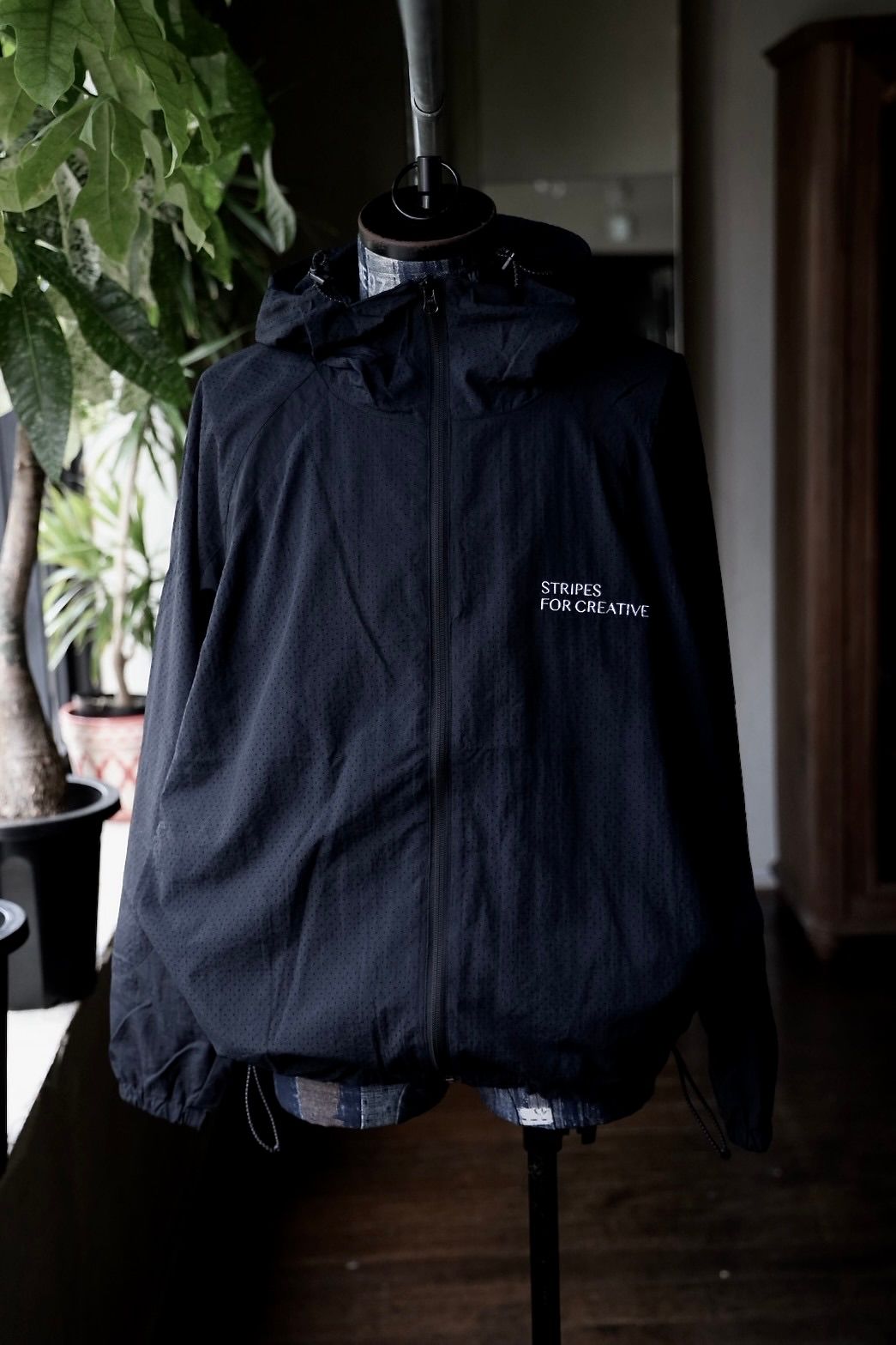 S.F.C 25FW エスエフシー PUNCHING NYLON HOODY(SFCFW25J05)Black☆9月20日(土)発売！