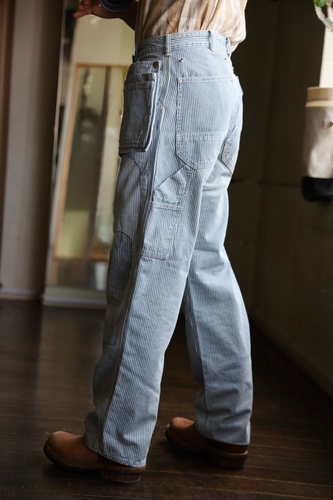 BOWWOW - BOW WOW バウワウ HICKORY PAINTER PANTS with
