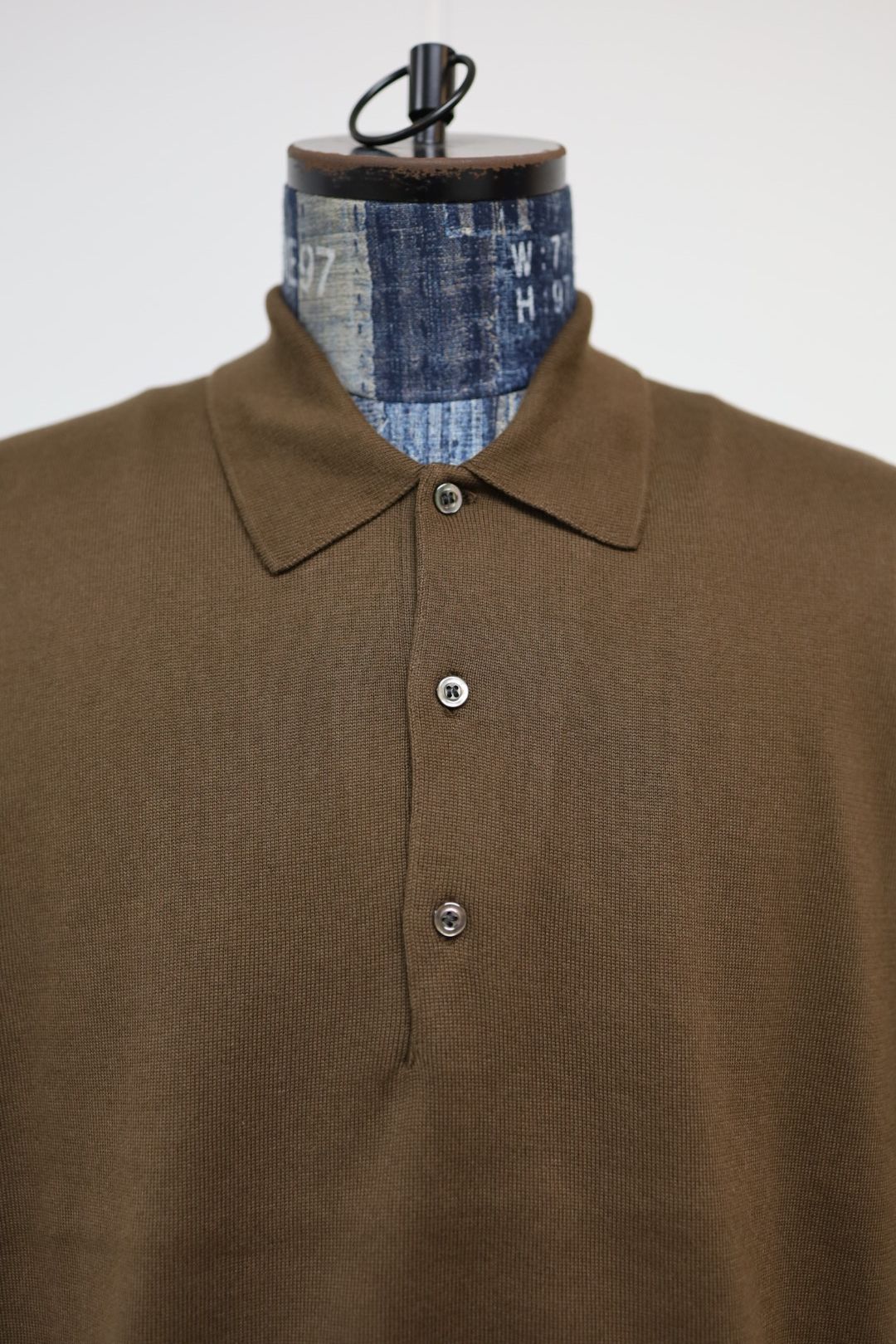 アプレッセ 2026 STYLE1 Cotton Knit S/S Polo Shirt(26SAP-03-02)BROWN☆3月7日(土)発売！