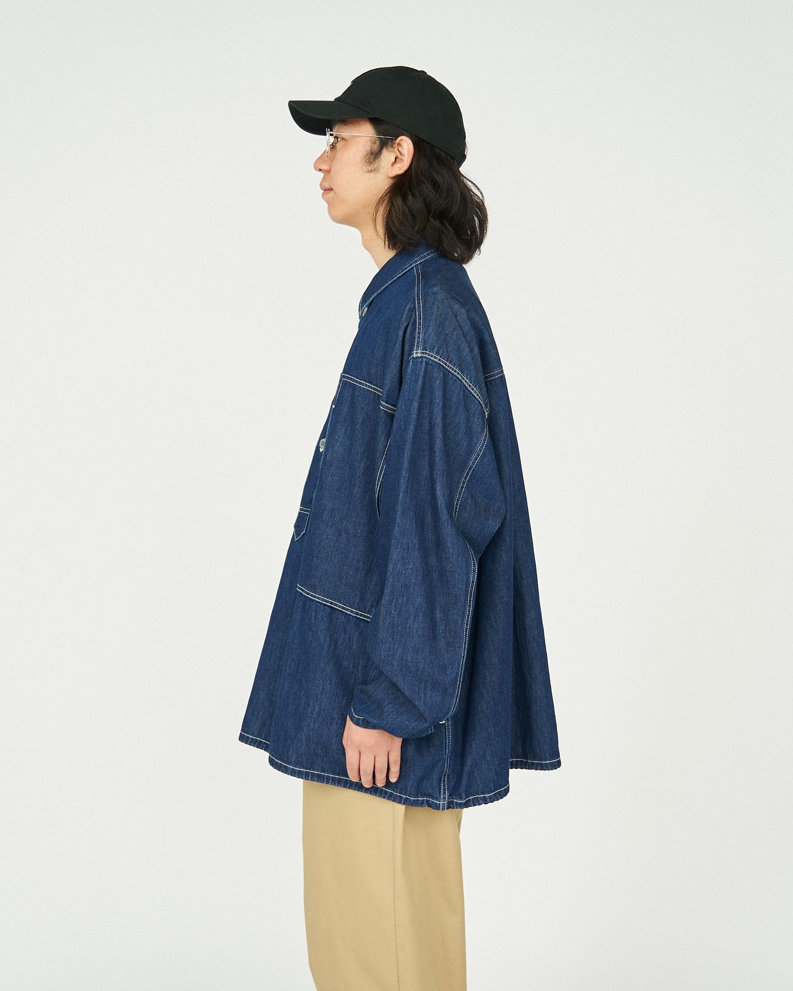 フレッシュサービス DENIM PULLOVER SHIRT(FSC251-50135OW)ONE WASH☆2月22日(土)発売！