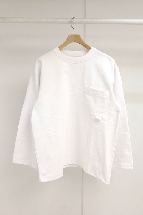 Gurank グランク 26SS Tシャツ 14/2LW PLT-shirts(2616)WHITE★新作発売！