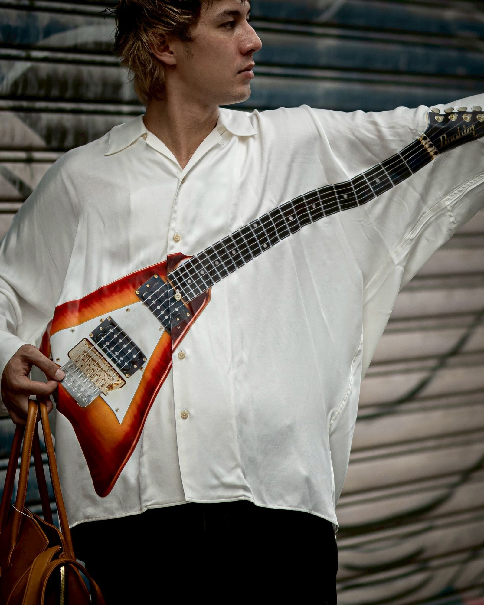 doublet ダブレット26AW AIR GUITAR SHIRT (26AW19SH177)WHITE☆7月11日(土)発売！