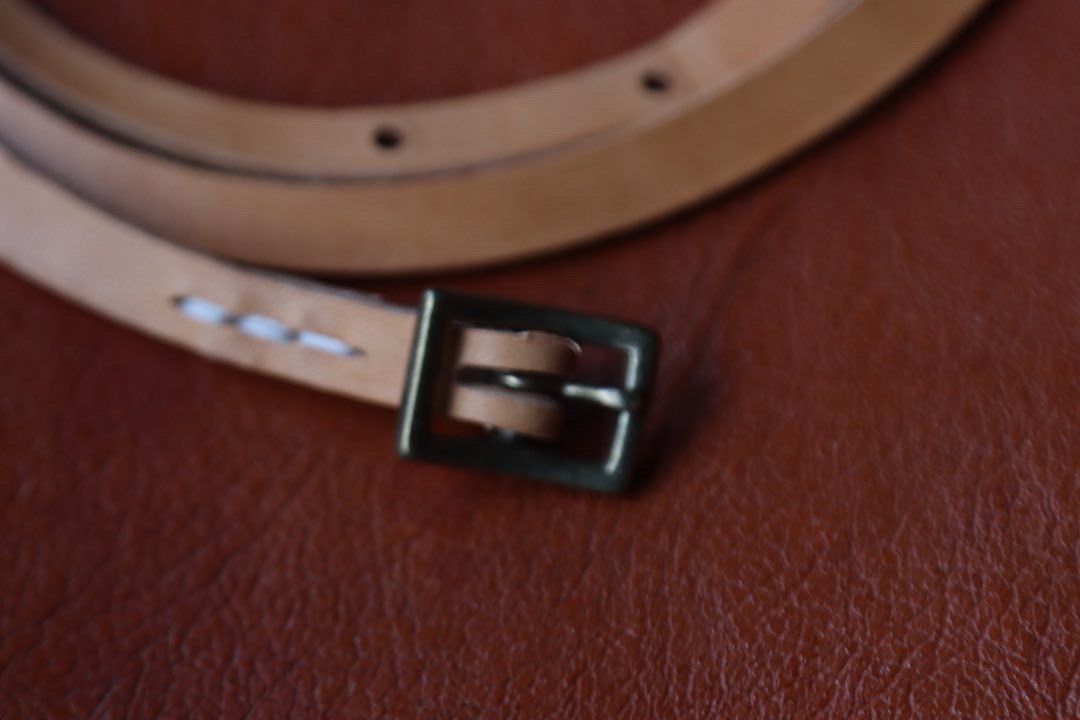 エンダースキーマ snake belt(ol-rs-snb)natural/gold AG