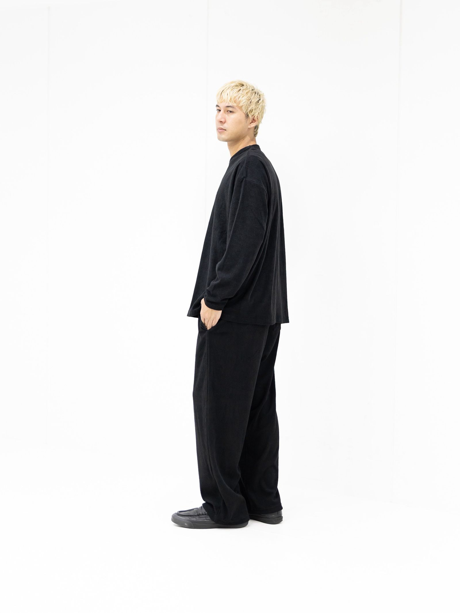 Re!FreshService UTILITY PILE L/S SET-UP (BLACK)☆9月19日(土)新作発売！
