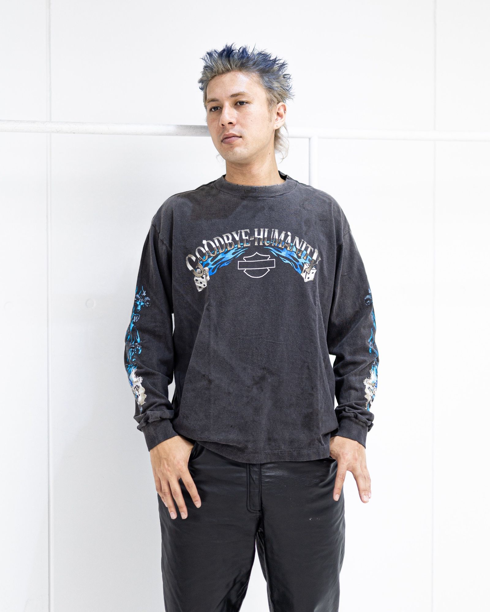 ©SAINT Mxxxxxx BTFL L/S TEE MARKスタイル！