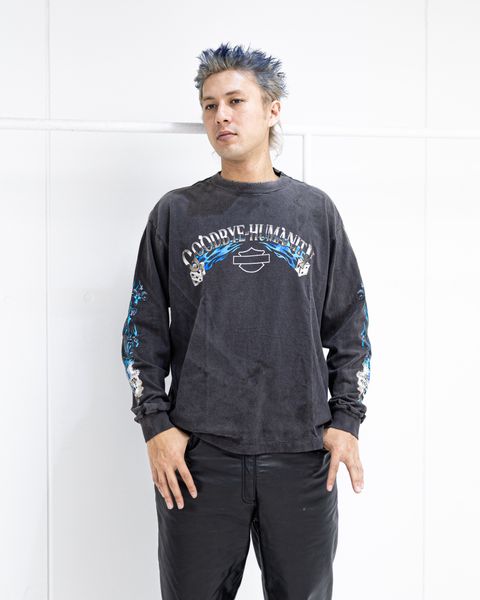 ©SAINT Mxxxxxx BTFL L/S TEE MARKスタイル！