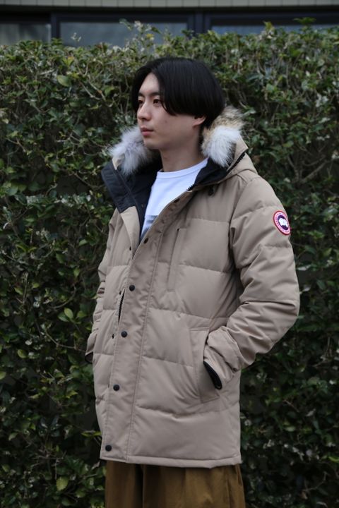 CANADA GOOSE カナダグース 新作CARSON PARKA FF(3805MA)"CAMEL" style.2020.12.20.