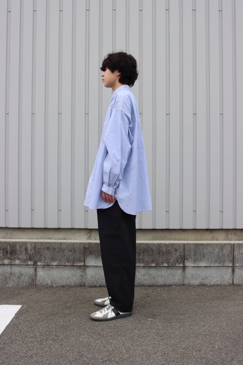 FreshService CORPORATE STRIPE REGULAR COLLAR SHIRT(FSW-22-SH_15) style. 2021.11.21.