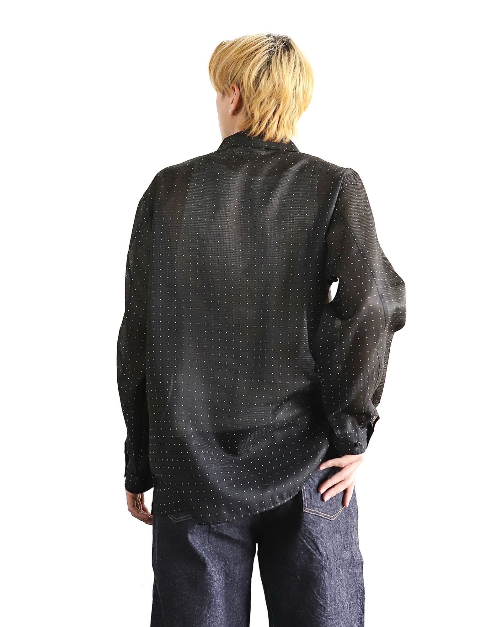 blurhms 24SS 新作Square Dot Gusset PKT Shirt&12.9oz Bias blurhms 24SS 新作Square Dot Gusset PKT Shirt&12.9oz Bias