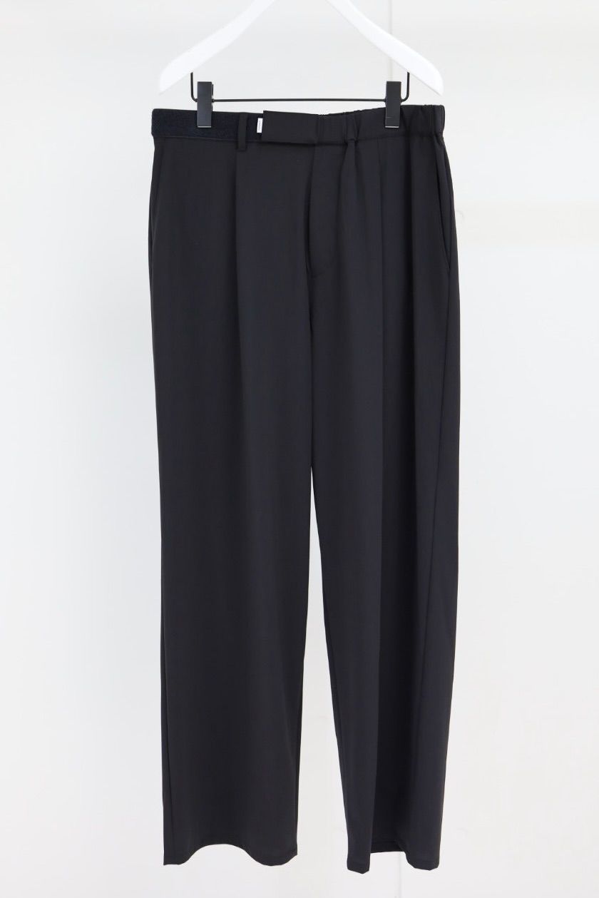 グラフペーパー 26SS Flex Tricot Wide Chef Pants(GM262-40021)BLACK☆5月2日(土)発売！