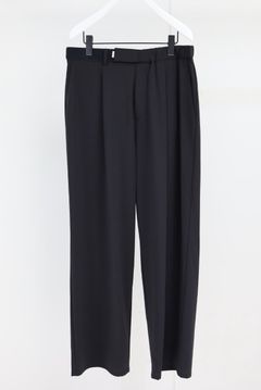 グラフペーパー 26SS Flex Tricot Wide Chef Pants(GM262-40021)BLACK☆5月2日(土)発売！